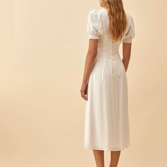 REFORMATION Petites Luciana Dress / Wedding - Picture 2 of 2